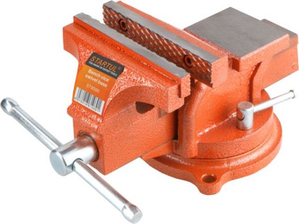 Тиски 200мм слесарные, поворотные STARTUL MASTER (ST9500-200)