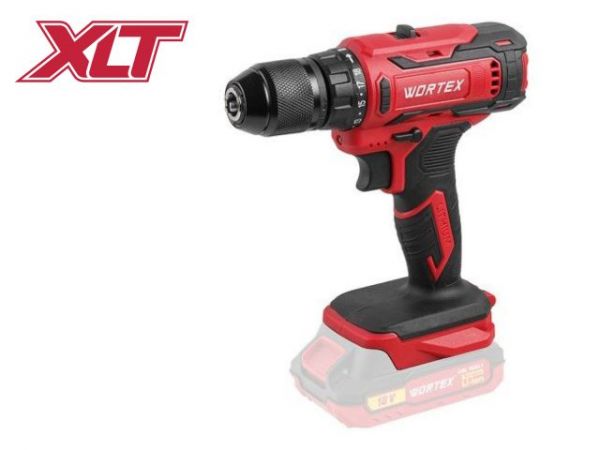 Дрель-шуруповерт WORTEX BD 1820-1 Li в кор. ALL1 XLT SOLO 18 В, 30 Н*м, БЗП(мет.) 13 мм(шурупы до 8 мм)