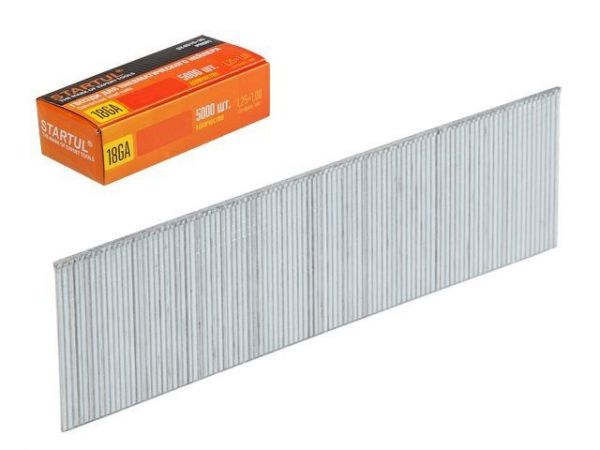 Гвозди тип 18GA 30мм (5000шт) STARTUL PROFI (ST4515-30)(для пневмостеплера, сечение 1,25х1,00мм)