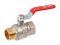 Кран шаровый 3/4' нар.-вн. ручка PN40, AV Engineering(Латунь, макс.  40 бар, макс.  110 °С)