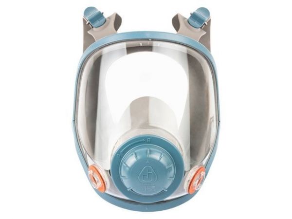 Маска полнолицевая без фильтра 6950 Jeta Safety с покрытием линзы ChemShield, р-р L(в комплекте салфетка из микрофибры, р-р L, не требует защитной пленки)