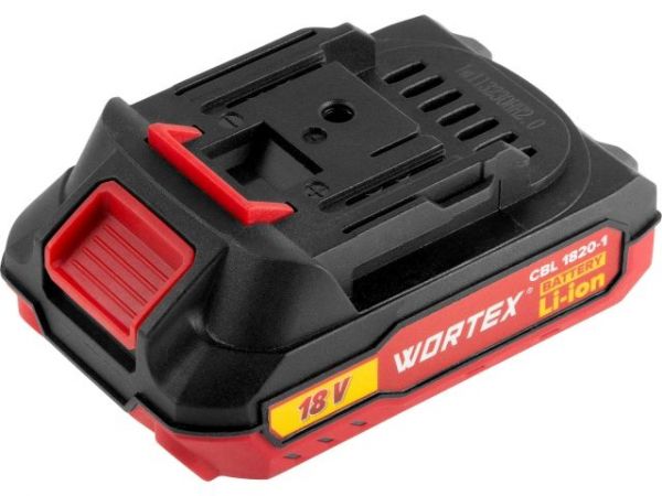 Секатор WORTEX CBS 2535-1 в чем. БЕСЩЕТ., 18 В, ветки до 35 мм, 1х2 А*ч