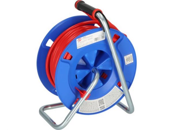 Удлинитель на катушке 25м IP44 (2роз.+1 на 400В cо штекером; с/з) Garant Brennenstuhl(до -35 °C, кабель сигнального красного цвета)