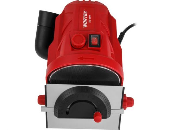 Дисковый шлифовальный станок WORTEX DG 1214 в кор. 140 Вт, 125 мм, 800-4000 об/мин(рег.об., скор.движ.заготовки 250-800 м/мин)