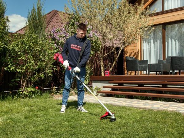 Триммер WORTEX TB 3036-1 ALL1 XLT SOLO БЕСЩЁТ.ДВИГ., 18В+18В, шир.скаш.340/255 мм леска/нож