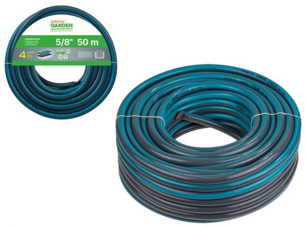 Шланг поливочный 5/8' 50м STARTUL GARDEN (ST6045-5/8-50)(4 слоя)