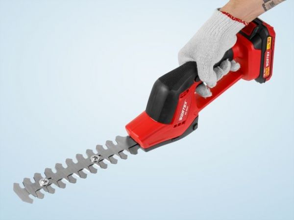 Ножницы садовые WORTEX SG 1820 в кор. + насадка-кусторез ALL1 XLT SOLO(Длина ножа (кусторез) 150 мм, длина ножа (для травы) 130 мм)