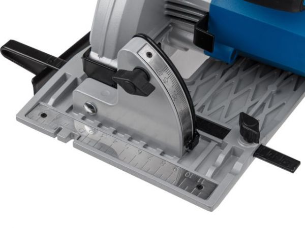 Циркулярная пила BULL KS 1901 в кор. 1500 Вт, 190х30 мм, до 66 мм(Литая алюминиевая платформа, 6000 об/мин)