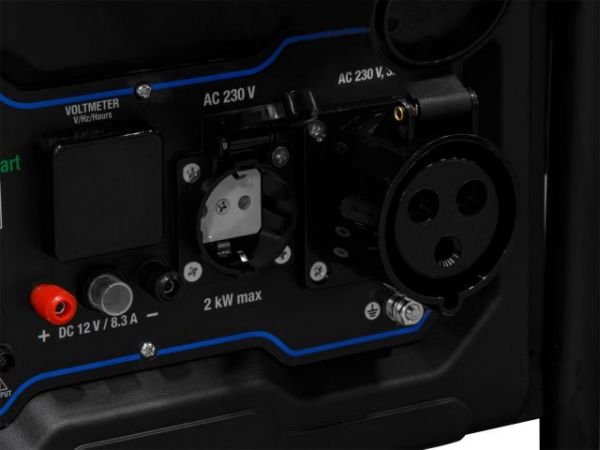 Электростанция (генератор инверторный бензиновый) ECO PE-7000ESI(инверторный, электростарт, 5.5 кВт, 230 В, автозапуск*, бак 15.0 л, вес 38 кг)