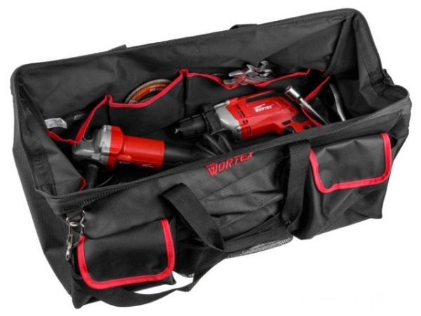 Сумка для инструмента WORTEX BA 2560 нейлон, 600х300x300 мм, вес до 25 кг(Общее кол-во отсеков: 18)