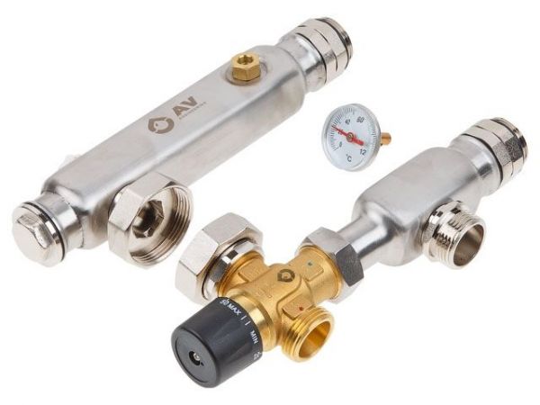 Насосно-смесительная группа AVE250-02 AV Engineering(KVS: 0.75 - 1,6 м3 / час)