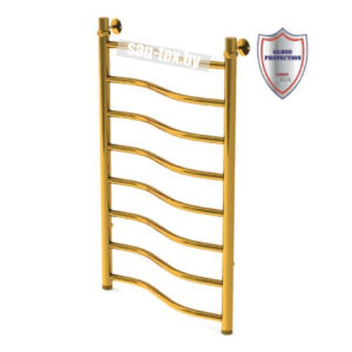 Полотенцесушитель водяной Rainbow GOLD Л 50х80 B8 G1 (1")