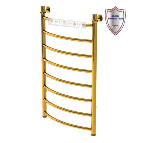 Полотенцесушитель водяной Rainbow GOLD Л 50х80 Д8 G1 (1")