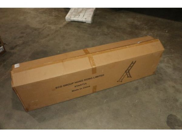 Лестница алюм. многофункц.4х5 ступ.(стрем.-283см,лестн.-580см) 15,5кг BLACK LINE STARTUL (ST9930-0(усиленное шарнирное соединение, прорезиненные колеса и доп.стабилизаторы)