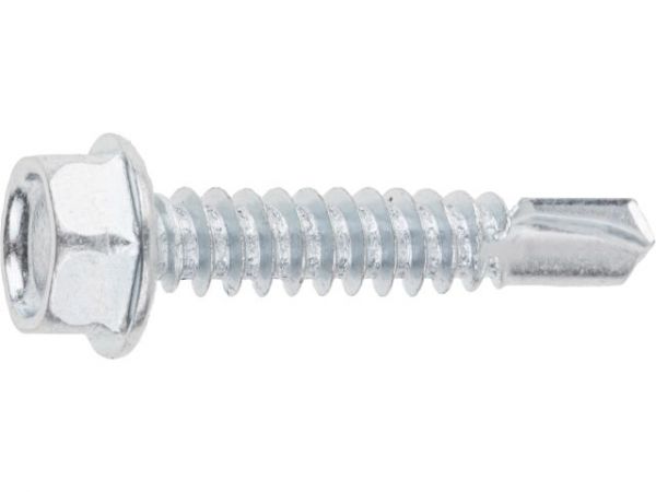 Саморез для фасадных систем 6.3х32 мм цинк, DIN 7504-K (3000 шт в коробе) STARFIX