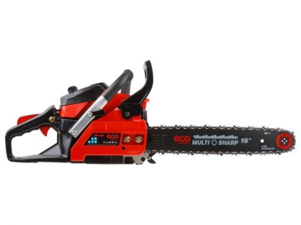 Бензопила ECO CSP-166 шина 40 см (16'), 3/8' LP, 1.3 мм, 57 зв.(1.60 кВт, 2.2 л.с., 38 см3, вес 6 кг)