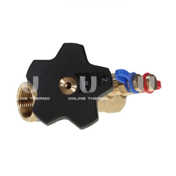 Балансировочный статический клапан (вентиль) Ридан 003Z4041R, ВР 1/2"