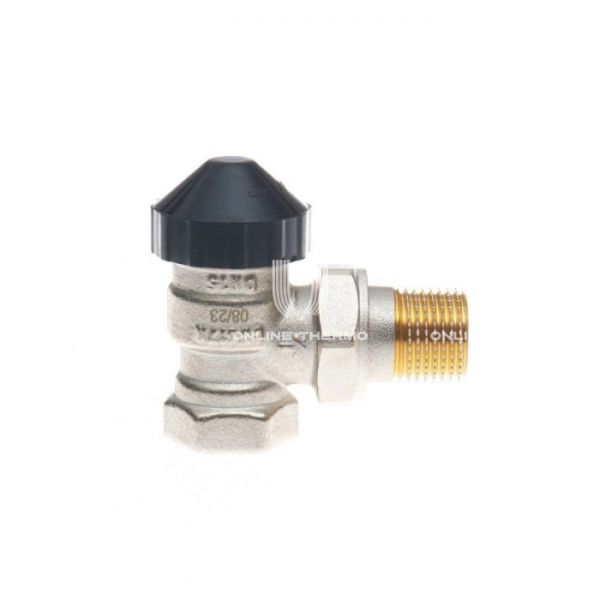 Термостатический клапан (терморегулятор) Ридан 013G7013R, ВР-НР 1/2", угловой