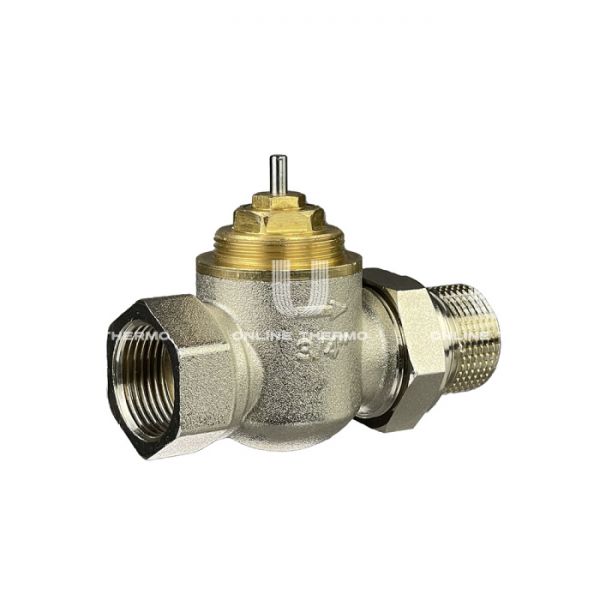 Термостатический клапан (терморегулятор) Ридан 013G7024R, ВР-НР 1/2", прямой