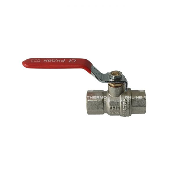 Кран шаровый Ридан BVR-R 065B8308R, 3/4" ВР, полнопроходной, ручка-рычаг