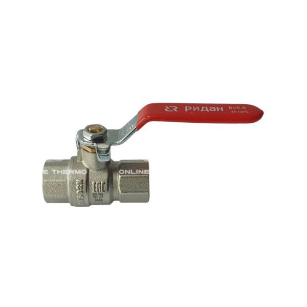 Кран шаровый Ридан BVR-R 065B8312R, 2" ВР, полнопроходной, ручка-рычаг