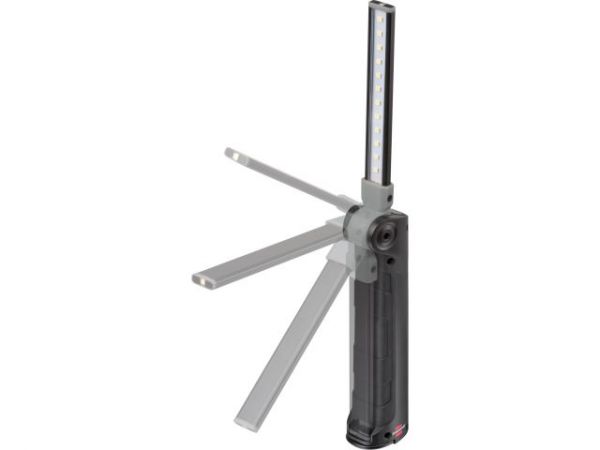 Фонарь-переноска аккумуляторный супер тонкий 400/70Лм, SANSA 401 A Brennenstuhl(карманный, с магнитами, подвесными крюками, до 80 часов, кабель USB-C в комплекте)