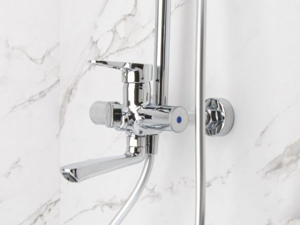 Душевая система D35-A, серия 400 ECONOCE(Высота 800 - 1250 мм)