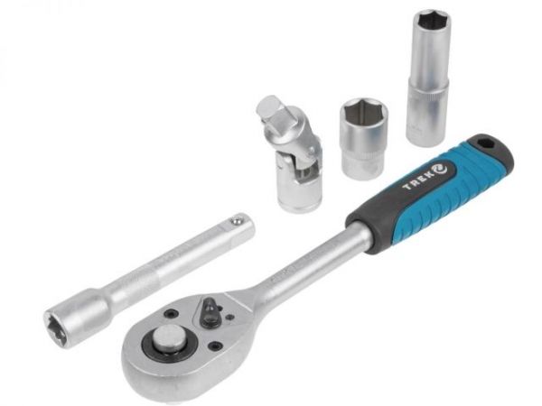 Набор головок и бит 108пр. TREK(1/4', 1/2', 6 граней)