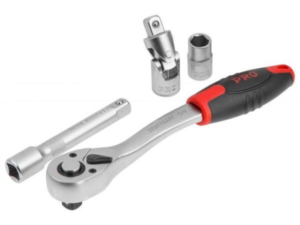 Набор головок и ключей 82пр. 1/4',1/2' PRO STARTUL STUTTGART (PRO-082S)(6 граней)