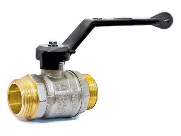 Кран шаровый 3/4' нар.-нар. ручка PN40, LD