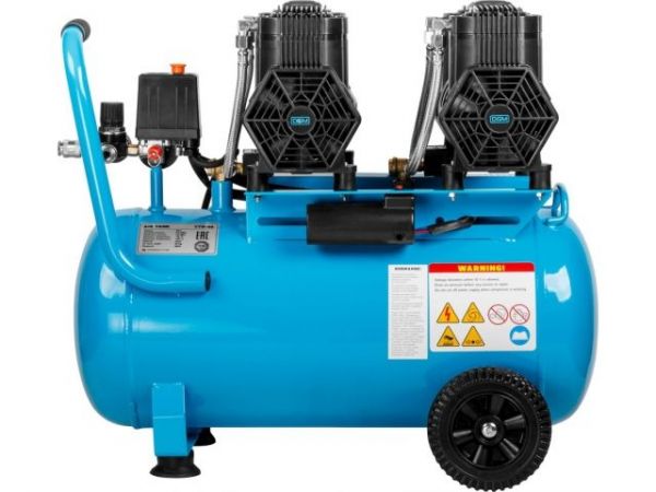 Компрессор DGM AC-450F безмасляный(520 л/мин, 8 атм, коаксиальный, безмасляный, ресив. 50 л, 230 В, 3 кВт)