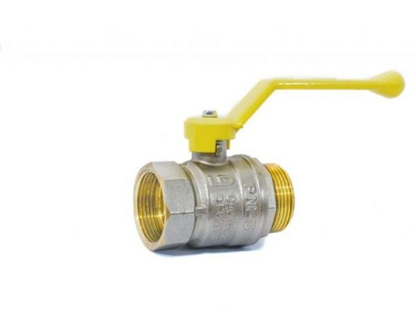 Кран шаровый 3/4' нар.-вн. ручка (ГАЗ) PN40, LD