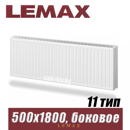 Стальной радиатор Lemax Compact тип 11 500x1800 мм