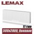 Стальной радиатор Lemax Compact тип 11 500x2800 мм