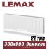 Стальной радиатор Lemax Compact тип 22 300x900 мм