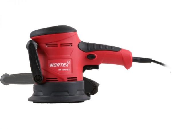 Эксцентриковая шлифмашина WORTEX LX RS 1245-1 E в кор. 450 Вт, 125 мм, 3000-13000 об/мин(Амплитуда колебаний, мм: 1,8)
