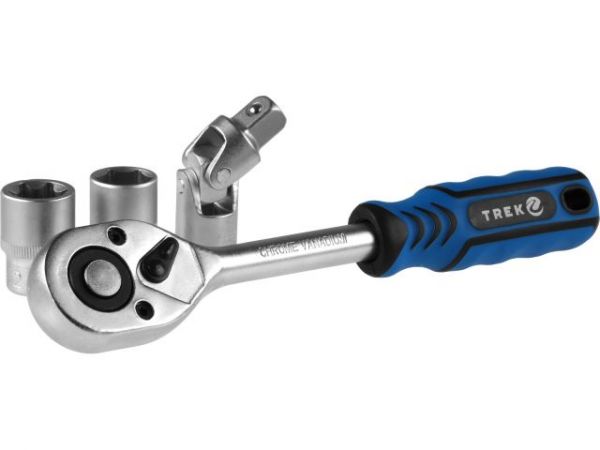 Набор головок и бит 108пр. TREK(1/4', 1/2', 6 граней)