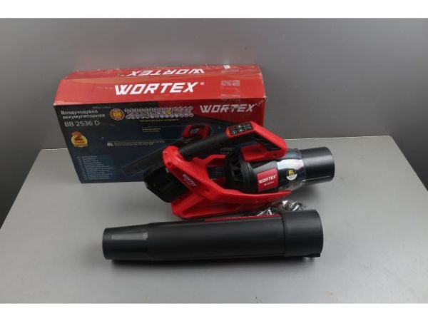 Аккум. воздуходувка WORTEX BB 2536 D ALL1 XLT SOLO БЕСЩЁТ.ДВИГ., 18В+18В, макс.объём.780 м куб/ч,(БЕЗ АКБ И ЗУ)