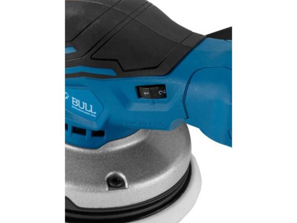 Эксцентриковая шлифмашина BULL CRS 1218 E в кор. XLTpro SOLO БЕСЩЁТ., 18 В, 125 мм(Регул. об., амплитуда колебаний: 2,5 мм)