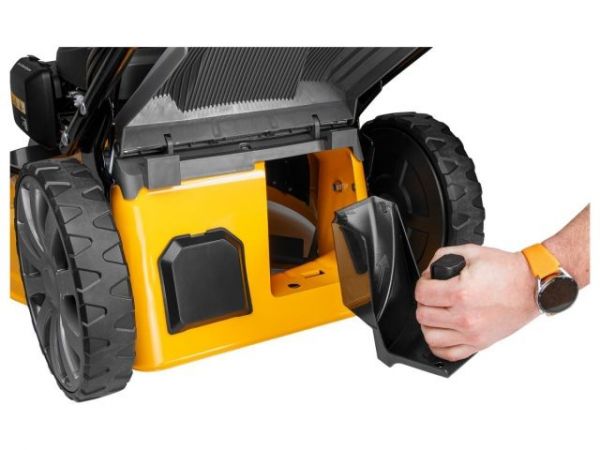 Газонокосилка бензиновая GUNTER LMB-530 SV самоходная(5.6 л.с.(HONDA), шир. 53 см, самоходная (вариатор), мульчир., стальн. корпус, травосборник 70 л)