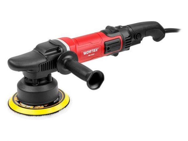 Полировальная машина эксцентриковая WORTEX PM 1512 в кор. 1100 Вт, 150 мм, 1000-4500 об/мин(рег.об., конст.эл., эксцентрик, шнур 4 м)