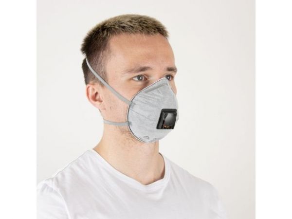 Респиратор JETA SAFETY JM-8626 формов. с клап. FFP2 (до 12 ПДК)(для сварки, с угольным фильтром, без индивидуальной упаковки)