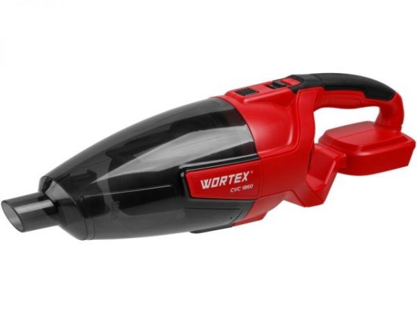 Пылесос WORTEX CVC 1860 в кор. ALL1 XLT SOLO 18 В, автомобильный(18 В, автомобильный, БЕЗ АКБ и ЗУ, 600 мл, 8 кПа, 11.7 л/с)