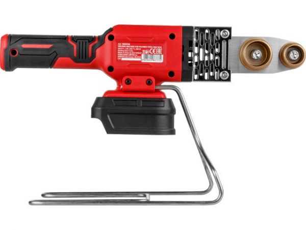 Сварочный аппарат для полимерных труб WORTEX  CWM 1834 ALL1 XLT SOLO + 3 насадки(300 Вт, 25-340 С, электронная регулировка.)