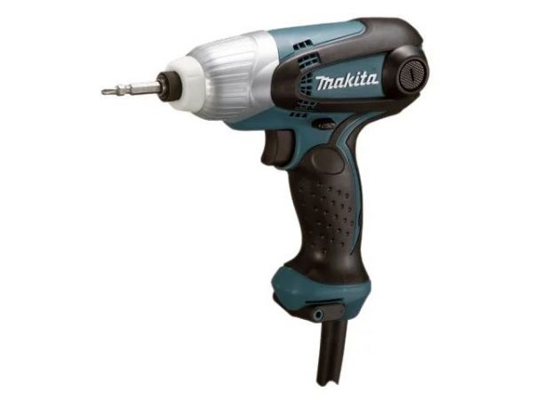 Шуруповерт ударный MAKITA TD 0100 в кор. (230 Вт, патрон внутр. шестигр. 1/4', 100 Нм,)