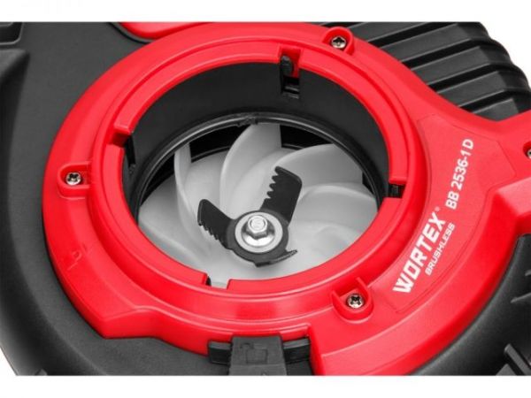 Воздуходувка WORTEX BB 2536-1 D в кор. ALL1 XLT SOLO(36 В (2х18 В), макс.объем возд. потока 550 м куб/ч, функция пылесоса с мульчированием, БЕСЩЁТ. ДВ)