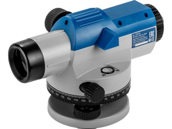 Нивелир оптический BULL OL 3201 + аксессуары в кор.(увеличение 32х, до 120 м, резьба 5/8')