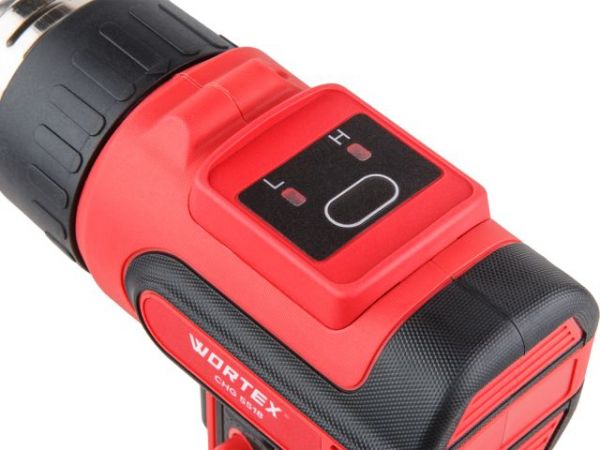 Термовоздуходувка WORTEX CHG 5518 в кор. ALL1 XLT SET 18 В, 1 скор., 300-550 °C