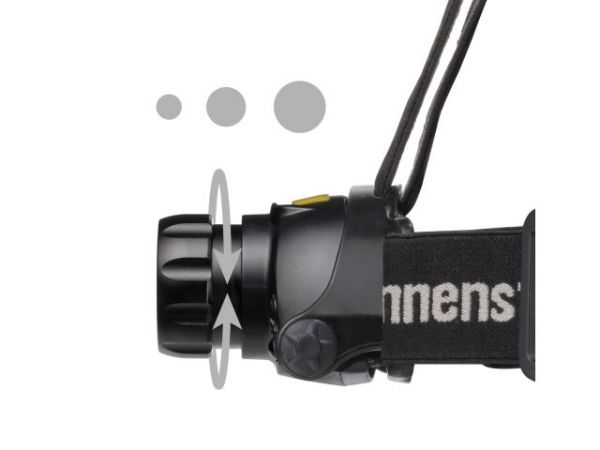 Фонарь налобный светодиодный аккум. LuxPremium LED SL 401 AF Brennenstuhl(IP44; 400Лм, USB Type-C кабель в комплекте)