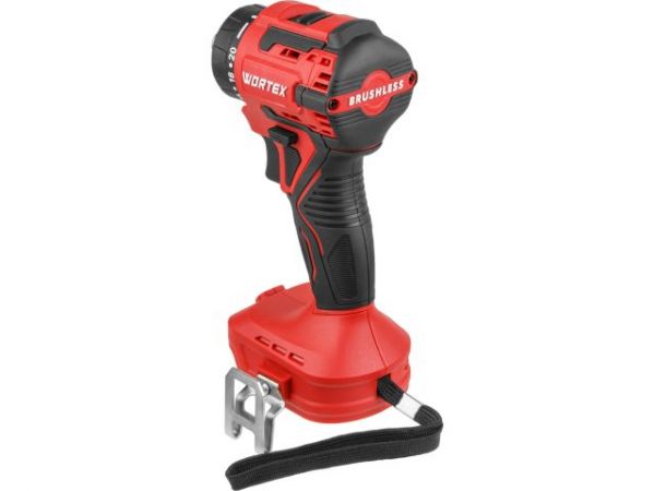 Дрель-шуруповерт WORTEX BD 2025 LiSET в кор. ALL1 XLT SOLO БЕСЩЕТ, 18 В, 55 Н*м, БЗП 10 мм(0-1800 об/мин, подсветка.)